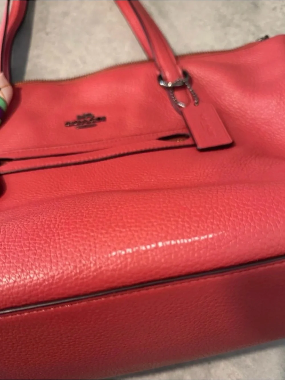 Coach Taylor Tote in Peony! GUC!! Comes with Dust Bag!!